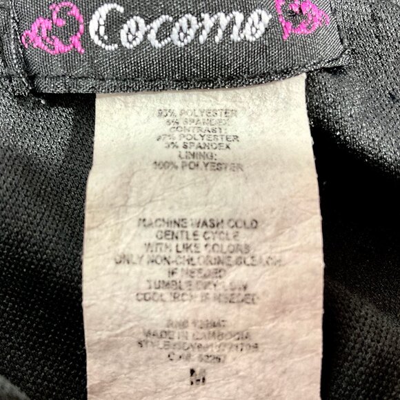 Vintage 80s Jacket Cocomo Sz Med - Picture 4 of 8